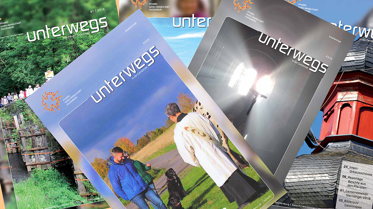 Das Gemeindemagazin „unterwegs 2020" ist da